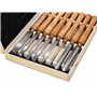 dans une coffret en bois