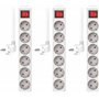 ELRO ES106 Lot de 3 multiprises