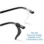 MMOBIEL 12 Paires de Crochets Universels en Silicone, Embouts de Branches Antidérapants et Support pour Lunettes de Vue, Lunette