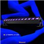 BeamZ B300 Machine à Bulles - 30 Tours/Min avec Grande Roue + 5L de Liquide UV + Barre LED UV, Ventilateur Puissant, Effet Tourb