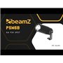 BeamZ - Pack Complet Boule à Facettes 30 cm, Moteur et Projecteur Spot LED 6 Watts - Boule Disco en Miroir Véritable, Idéale pou