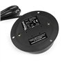 BeamZ - Pack Complet Boule à Facettes 30 cm, Moteur et Projecteur Spot LED 6 Watts - Boule Disco en Miroir Véritable, Idéale pou