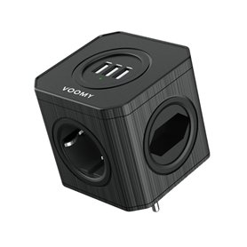 VOOMY Multiprise Murale Cube 7 en 1