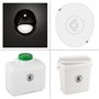 Kildwick FreeLoo M Kit WC à Compost sans boîtier Classique XL Noir