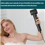 Saaf Brosse à cheveux 7 en 1 - 8 pièces Airstyler Set - Sèche-cheveux, brosse à friser, brosse à lisser - Multistyler Hairwrap -