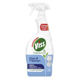 Viss Cleanboost Nettoyant universel pour vitres et surfaces pour une brillance sans traces et puissant contre les traces de doig