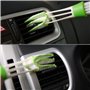 Brosse de Nettoyage, 2 pièces, pour Store de Fenêtre et Ventilation de Voiture, avec Manchon en Microfibre, Nettoyage pour Store