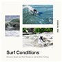 Eisbach Riders River Surfing Planche de surf FCS Trailer Finne Noir Taille S 1,8"