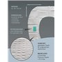 BUTTSAVER Lot de 20 housses de siège de toilette jetables emballées individuellement - Fabriquées en UE - En papier et film pour