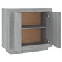 vidaXL Credenza Grigio Sonoma 80x40x75 cm in Legno Multistrato