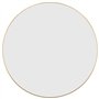 Revera Miroir mural doré Ø 60 cm Rond