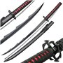 Katana Japonais en Bois Bankai Tensa Zangetsu de Ichigo Kurosaki dans Bleach réplique Cosplay Epée de samourai Anime Sabre en Bo