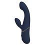 Vibration de Stimulation Double Dream Toys Goddess Collection Bleu