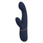 Vibration de Stimulation Double Dream Toys Goddess Collection Bleu
