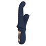 Vibration de Stimulation Double Dream Toys Goddess Collection Bleu
