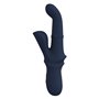 Vibration de Stimulation Double Dream Toys Goddess Collection Bleu