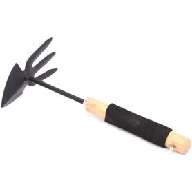 Synx Tools Mini houe avec Griffes Métal - Mini Outils de Jardin de houe - Détachant - Outils à Main - Potager Besoin