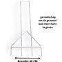 Synx Tools Outils Gazon Prikker 60x40 cm Aérateurs Pelouse Aérateurs Pelouse Aération Travailleurs du sol