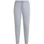 Tommy Jeans Jogging Homme Slim Fit Flag avec Cordon de Serrage, Gris (Grey HTR), XL
