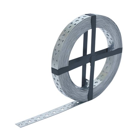 Wovar Feuillard galvanisé 60 x 2 mm - Rouleau 25 mètres