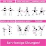 YUGN Hula Hoop Fitness 1,2 kg avec Mousse Douce – Set d’entraînement Complet avec Corde à Sauter, Bandes de résistance, Cerceau 