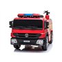 FINOOS Camion Voiture électrique de Pompier pour Enfants 12V Firetruck
