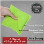 Dr Sport - Lot de 8 sacs à cornhole originaux - 4 sacs verts et 4 noirs - Qualité robuste - 400 g - 15 x 15 cm
