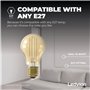Ledvion Applique Murale Moderne d'Extérieur - Noir - IP44 - Raccord E27