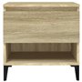 vidaXL Tavolini 2pz Rovere Sonoma 50x46x50 cm in Legno Multistrato