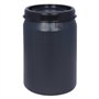 Jerrycanshop Baril de stockage en plastique de 40 litres avec couvercle à visser
