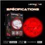 LedsMove Ballon Lumineux LED Taille 5 Ballon de Foot Personnalisé Street et Futsal Accessoire de Football Lumineux Ballon de Foo