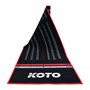 KOTO Carpet Checkout Rouge - 285 x 80 cm - Prougeecteur de Sol - Table de fléchettes - Jeux de fléchettes - Tapis de fléchettes 
