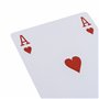 Black Buffalo Playing Cards Lot de 2 cartes de poker imperméables en plastique - Avec 4 symboles - Noir