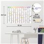 7 cm) - Certifié FSC - Calendrier mural p