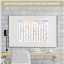 TOBJA Calendrier mural 2026 A3 avec grands champs - Design coloré - Format A3 (42 x 29,7 cm) - Certifié FSC - Calendrier mural p
