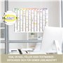 TOBJA Calendrier mural 2026 A3 avec grands champs - Design coloré - Format A3 (42 x 29,7 cm) - Certifié FSC - Calendrier mural p