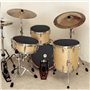 Sourdines Pour Batterie Silencer Drum Set Pads Mute Cinq Tambours Trois Cymbales Jazz Drum Mute Pad Drumming Pratique En Caoutch