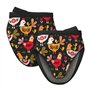 1 paire de gants de cuisine en silicone avec motif coq et poules
