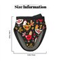 1 paire de gants de cuisine en silicone avec motif coq et poules