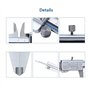 Pied à coulisse numérique tout métal en acier inoxydable, calibre électronique, calibrateur de mesure, jauge
