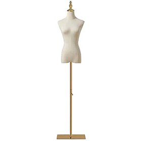 MUZIT Mannequins de Couture for Femme avec Base en métal