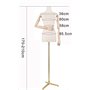 Mannequins J Mannequins Tailleurs Femmes Mannequins Couturières Étudiantes en Mode Buste d'Exposition avec Bra