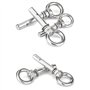 Lot de 2 boulons à œil expansibles en acier inoxydable 304 avec anneau d'ancrage for briques de béton, M10 × 160 mm - M10 × 300 