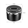 LEARNE Accessoires De Voiture Cendrier Bouton Style Ouvert LED Inoxydable pour DS Spirit DS3 DS4 DS5 DS6 DS7 DS4S DS 5LS Accesso
