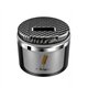 LEARNE Accessoires De Voiture Cendrier Bouton Style Ouvert LED Inoxydable pour DS Spirit DS3 DS4 DS5 DS6 DS7 DS4S DS 5LS Accesso