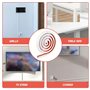 Couvercle De Conduit De Câble Auto Adhésif De 300Cm Organisateur De Fil Blanc Cordon Flexible 15mmX10mm Goulotte Semi Circulaire