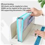 Relieuse thermique électrique 220 V, 3 réglages de température, reliure à chaud jusqu'à 50 mm d'épaisseur, pour bureau, magasin 