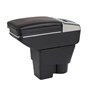 ENPAP Accoudoirs Boîte Consoles pour Skoda Rapid Spaceback 2013-2017
