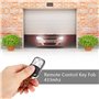 4pcs Universal Cloning Télécommande sans fil porte-clés pour porte de garage de voiture