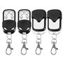 4pcs Universal Cloning Télécommande sans fil porte-clés pour porte de garage de voiture